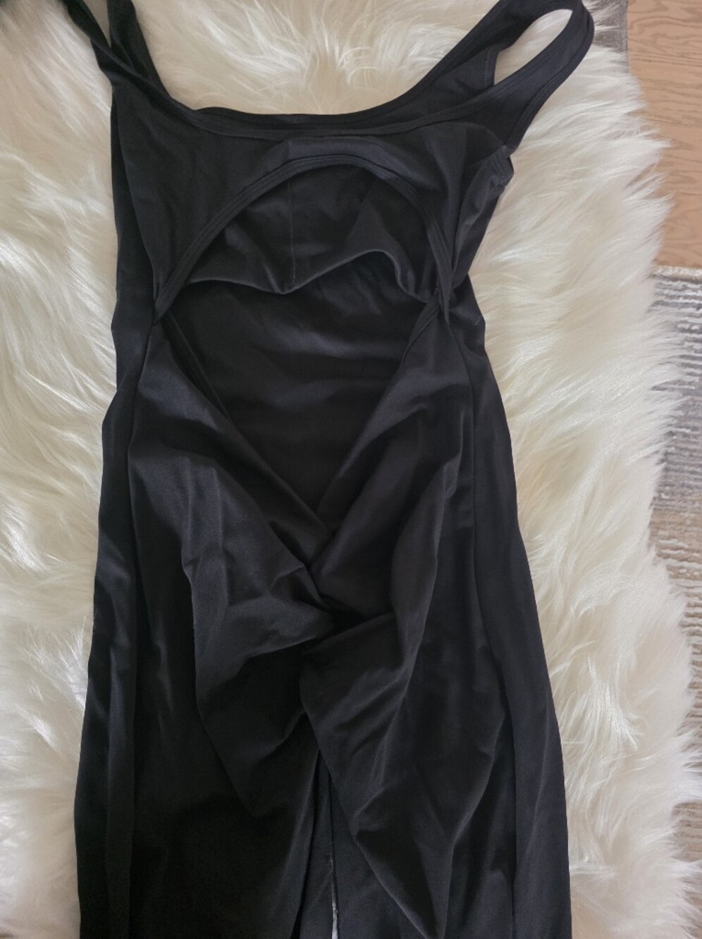 Classic Black Scrunch Butt Body Suit. Easy Pull Down, Smaller Boobies.. 🙂